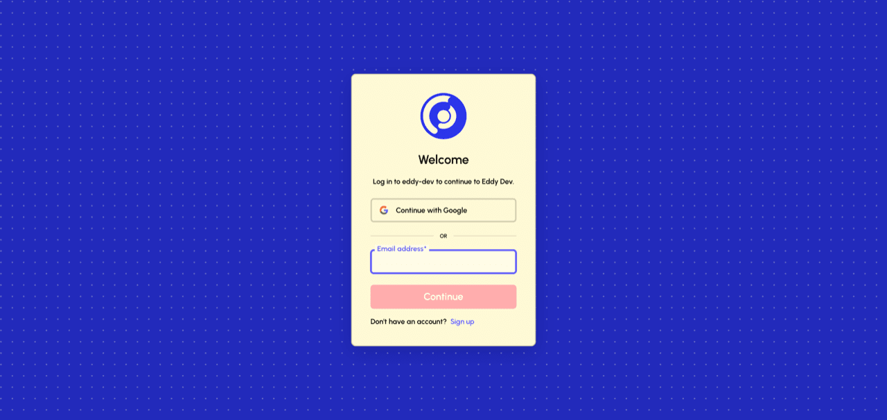 Auth0 Login Page