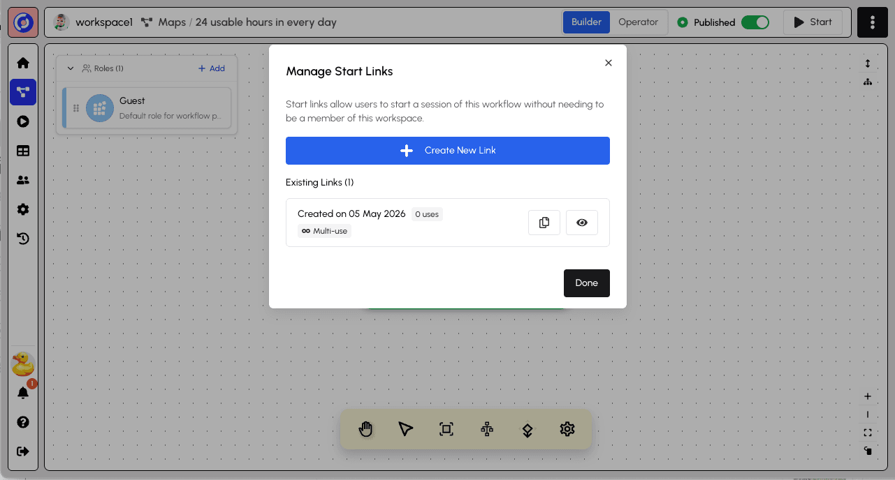 Start Link List